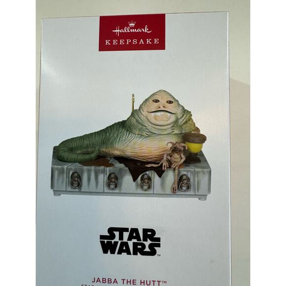 Hallmark 2023 Keepsake Star Wars Jabba the Hutt Christmas Ornament New in Box - Picture 3 of 3